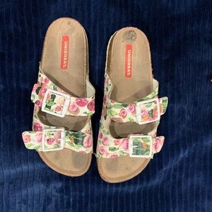Floral Birkenstock’s